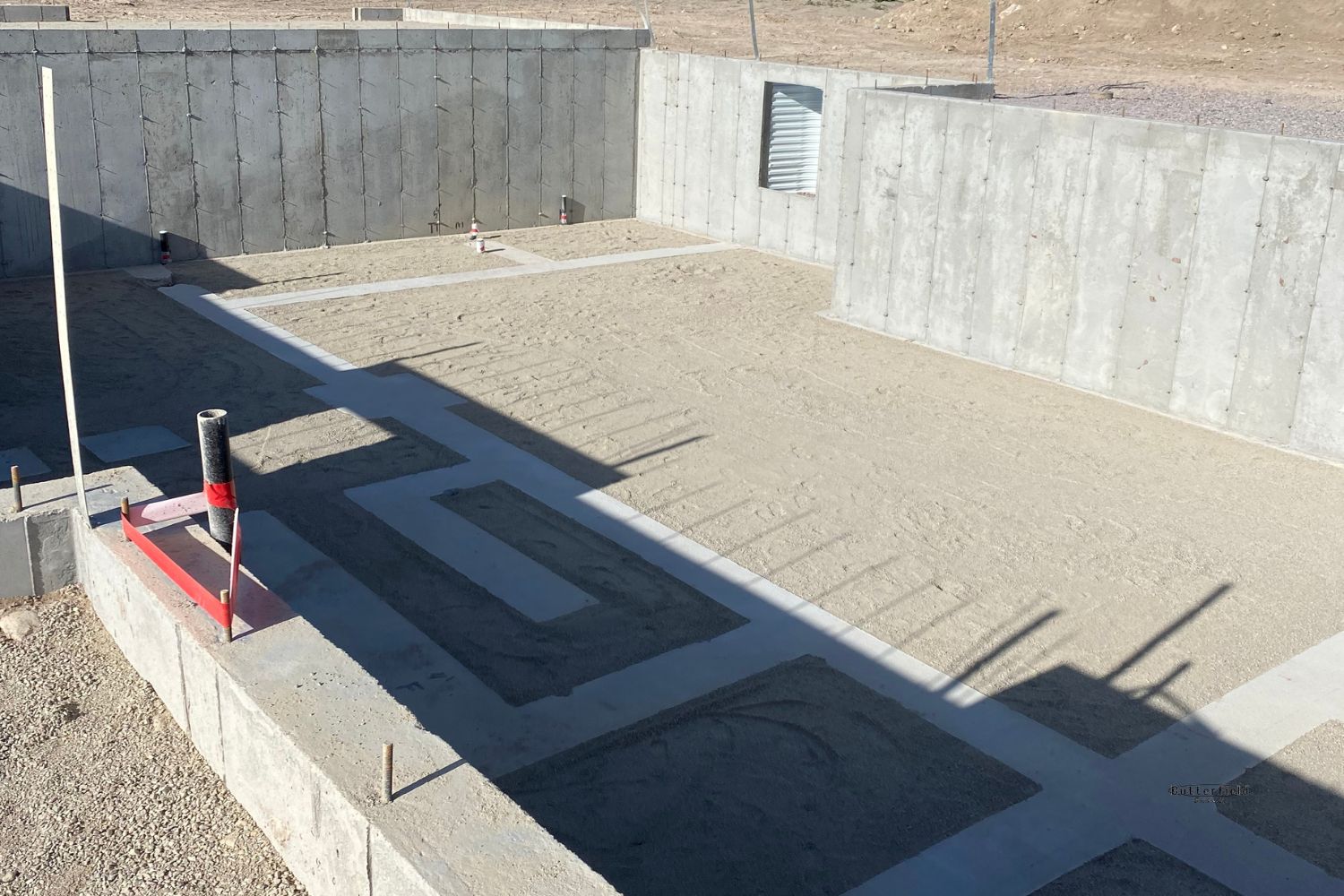 New Home Concrete Foundation Construction in Salt Lake County Utah